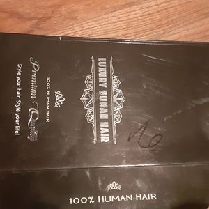 100% real human hair wig